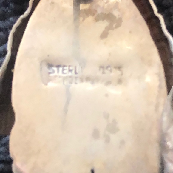 Sterling Hombre in sombrero brooch - Mexico 🇲🇽 sterling silver 1 1/2” vintage - Picture 6 of 8